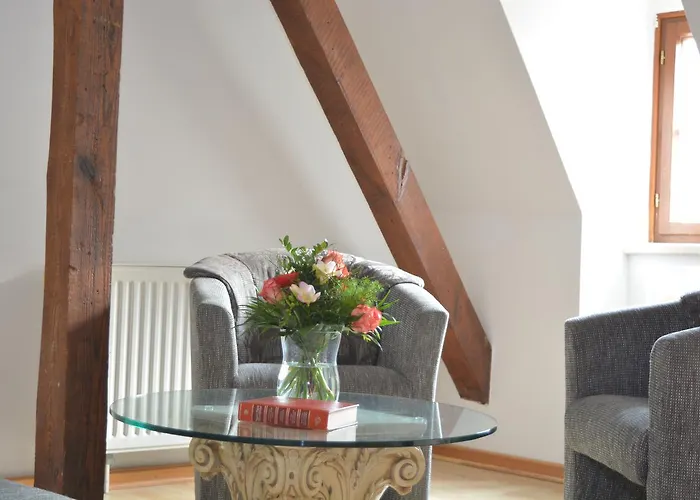 아파트 Theophano's Im Kornmarkt 크베들린부르크